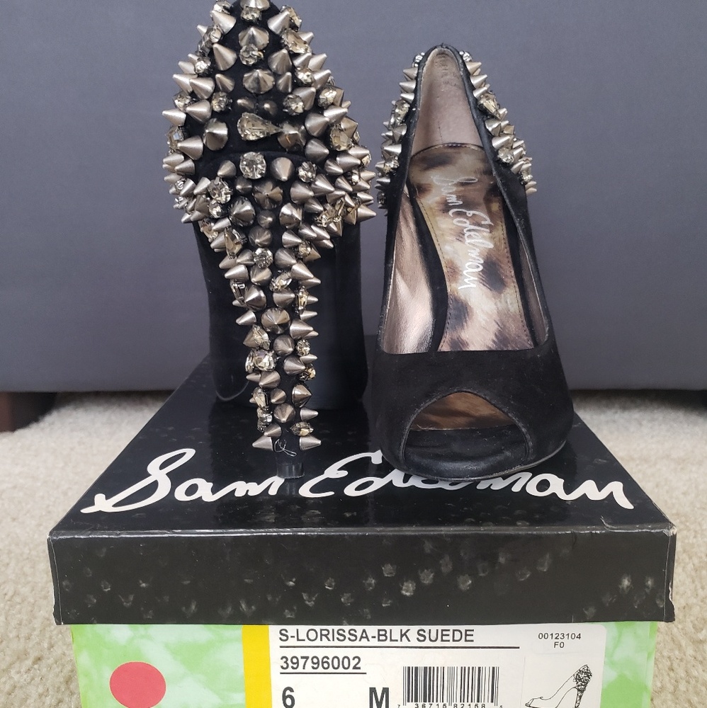 Sam Edelman Lorissa Swarovski Spike Heel - Picture 2 of 2